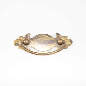 Griff, quer, patiniert, Kommoden Beschläge, Messing, 3.5 cm, 11.5 cm