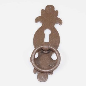 Schild mit Griff, Kommoden Beschläge, Eisen, 11.5 cm, 3.5 cm