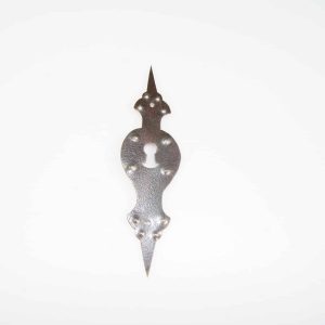 Schild, hoch, Kommoden Beschläge, Eisen, 16.5 cm, 4.5 cm